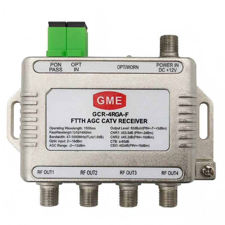 FTTH AGC केबल रिसीवर के एप्लिकेशन परिदृश्य क्या हैं?